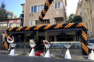Açılış Organizasyonu Giriş Kemer Balon Süsleme