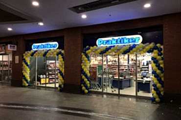 Açılış Organizasyonu Giriş Balon Süsleme ve Kokteyl Masaları