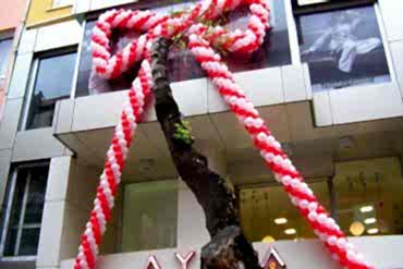 Açılış Organizasyonu Bina Balon Süsleme