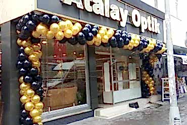 Açılış Organizasyonu Giriş Balon Süsleme
