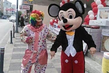 Açılış Organizasyonu Palyaço ve Maskot