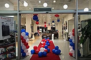 Açılış Organizasyonu Giriş Kemer Balon Süsleme